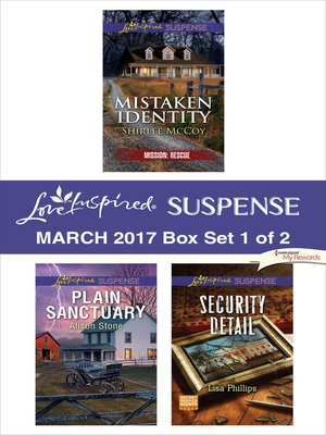 Harlequin Love Inspired Suspense March 2017, Box Set 1 of 2 - ebook